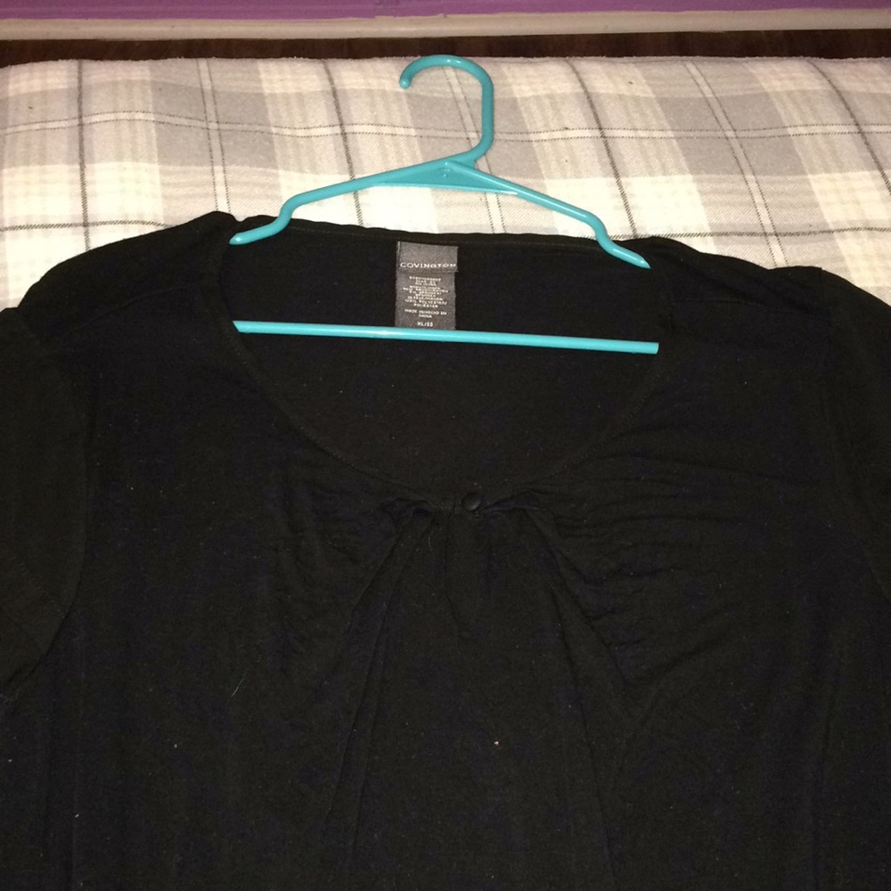 Covington black blouse